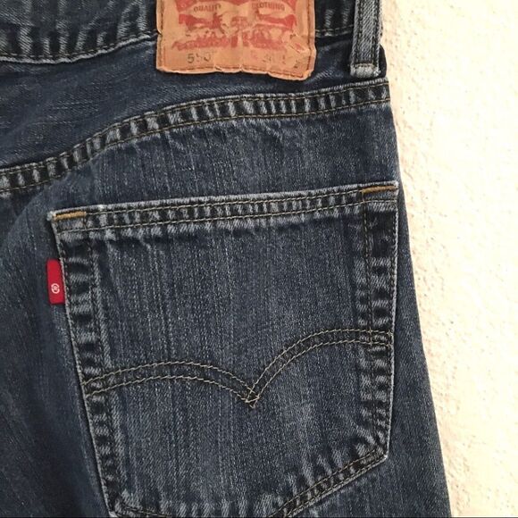 Levi’s 550 relaxed denim jeans 34 - Picture 4 of 7